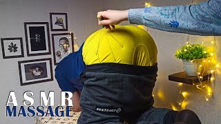 ASMR Buttock Massage by Massage Tools for Tingling the body (No Talking)