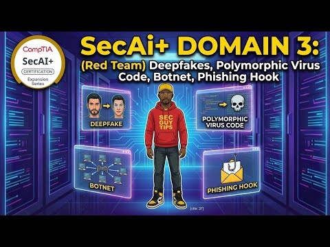 Domain 3.2: The AI Offensive (Red Team, Deepfakes & Malware)