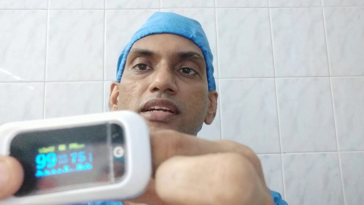 How to use pulse oximeter (oxygen measuring device)? YouTube