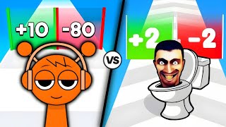 Spranky run vs Merge master monster run 3d / Max All Level Gameplay - Android.ios