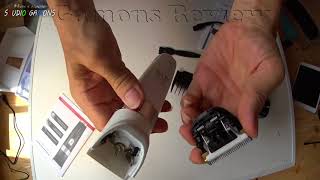 gy0068 Tomameri ペット用バリカン業務用 全身部分カット アタッチメント4種付電動トリマー 充電式 低騒音 刈り高さ調整可能