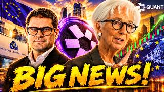 Information BIG News The ECB’s Latest Move Is Exactly What QNT Has Been Waiting For! - QUANT News Guide