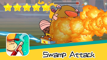 Swamp Attack EPISODE 3 Level 15 Walkthrough Defend Survive Attack! Recommend index five stars