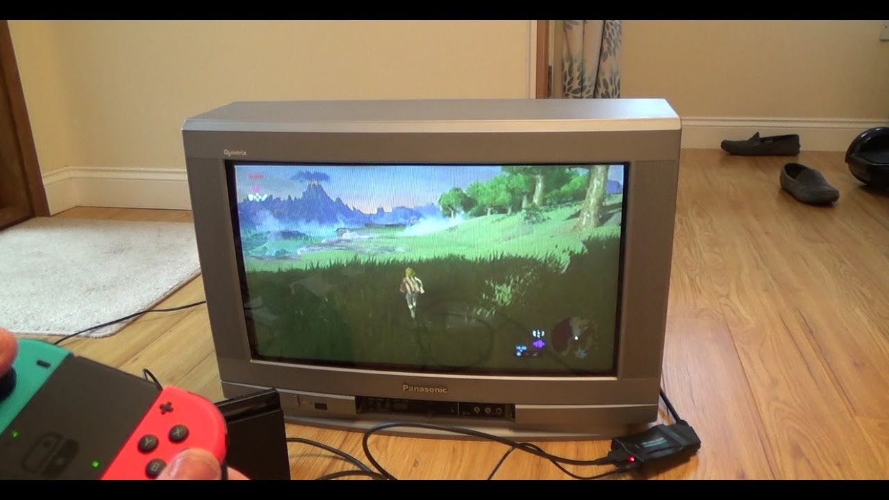 How to Connect Nintendo Switch to old TV with SCART (quick