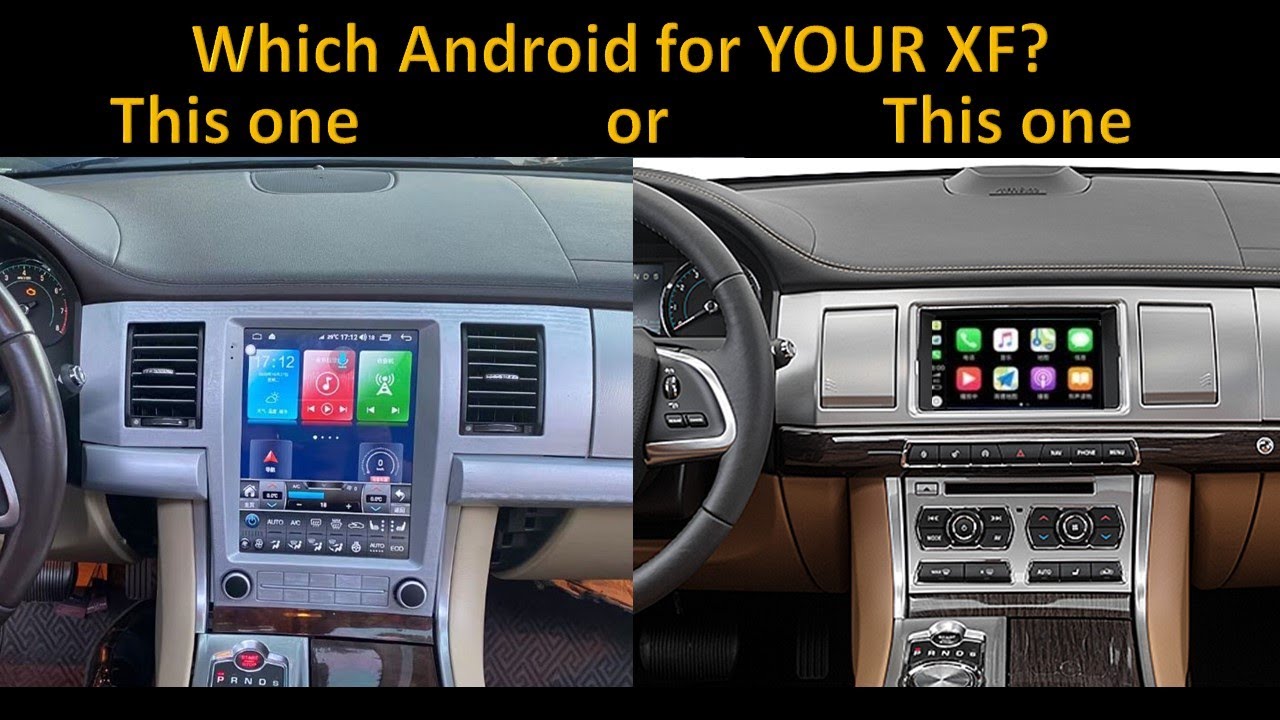 Want a Tesla Screen in your Jaguar XF? YouTube