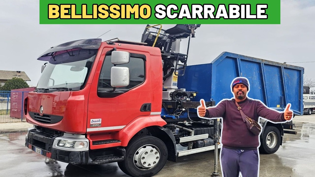 Camion scarrabile Renault Midlum DCI 220