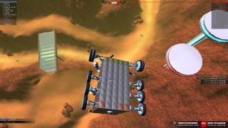 Some guy glitches in Robocraft