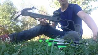 Shooting my Horton steel force crossbow