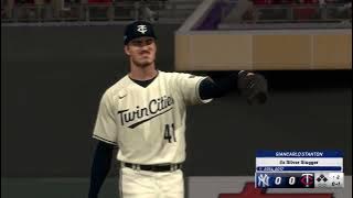 MLB The Show 24 Postseason Gameplay: New York Yankees vs Minnesota Twins - (PS5) [4K60FPS]