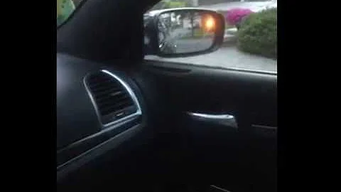 How To Turn Off Blind Spot Monitoring On A Chrysler 300c (2011)