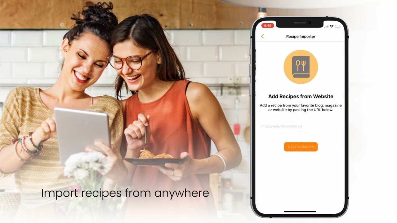 Import recipes from anywhere