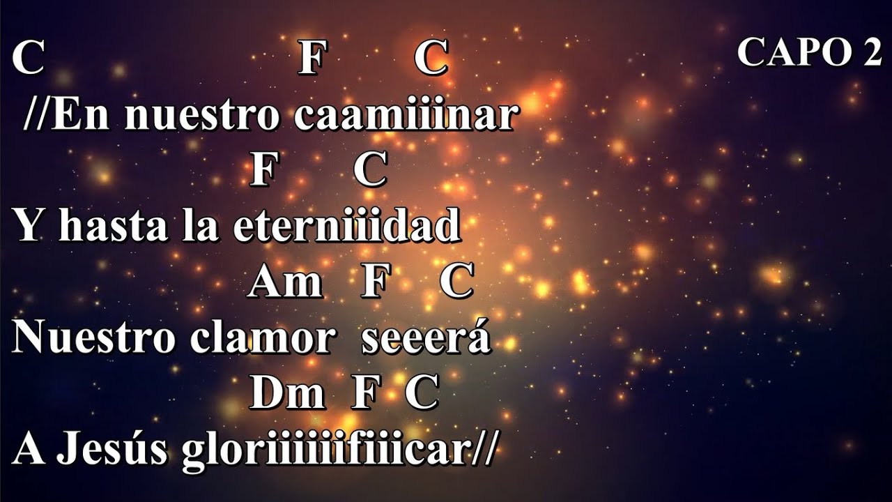 Quiero Conocer a Jesús (Yeshua) - Llévame de Vuelta - Acordes Guitarra -  YouTube