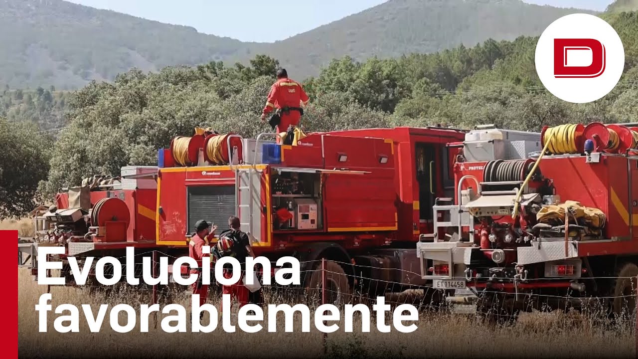 El incendio de Sevilleja de la Jara (Toledo) tiene una evolución favorable