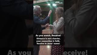 WHEN YOU PRAY WITH THE POWER OF GOD: The Holy Spirit Moves and lives are changed! #shorts