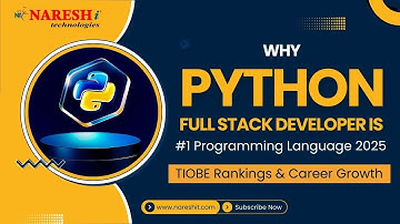 Why Python Full Stack Developer Is #1 Programming Language 2025 | TIOBE Rankings & Career Growth
