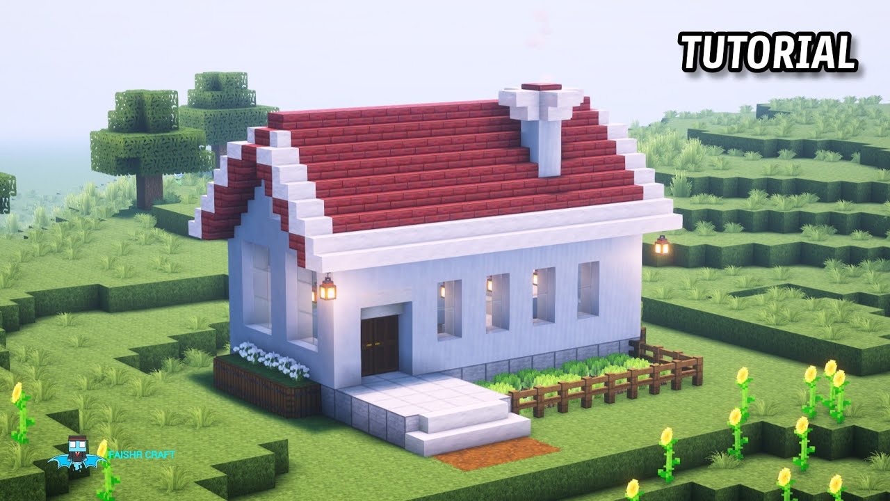 Easy Minecraft Survival House Tutorial: Build a Cozy Shelter - YouTube