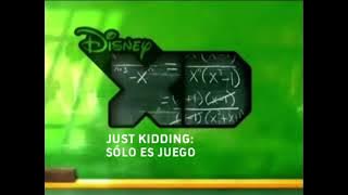 Disney XD Latin America Just Kidding: Sólo Es Juego Bumper (2013) (RECREATED HQ PICTURE ONLY)