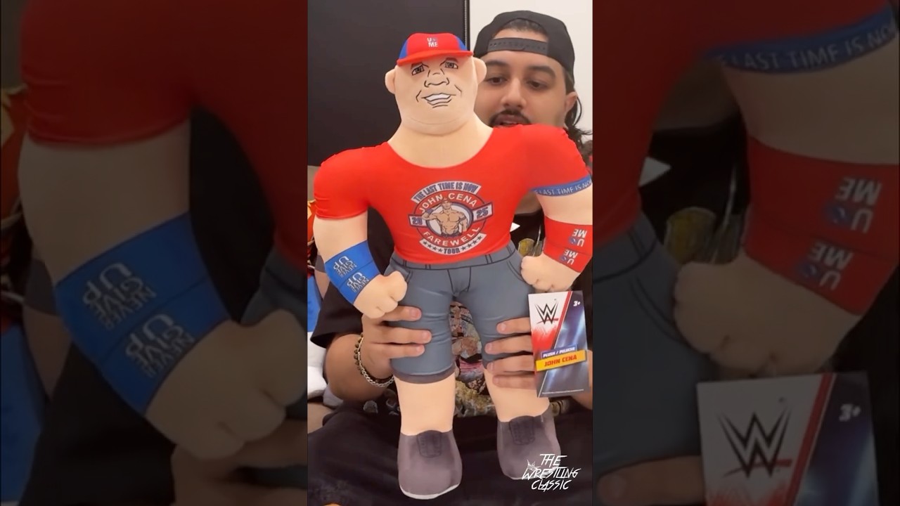 WWE 23' Inch Plush Toy! - YouTube