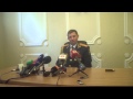 Глава Донецкой Народной Республики отвечает на вопросы журналистов