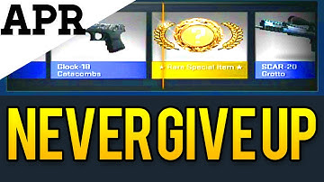 NEVER GIVE UP! $100 CASE OPENING SURPRISE (Phoenix, Breakout, Huntsman)