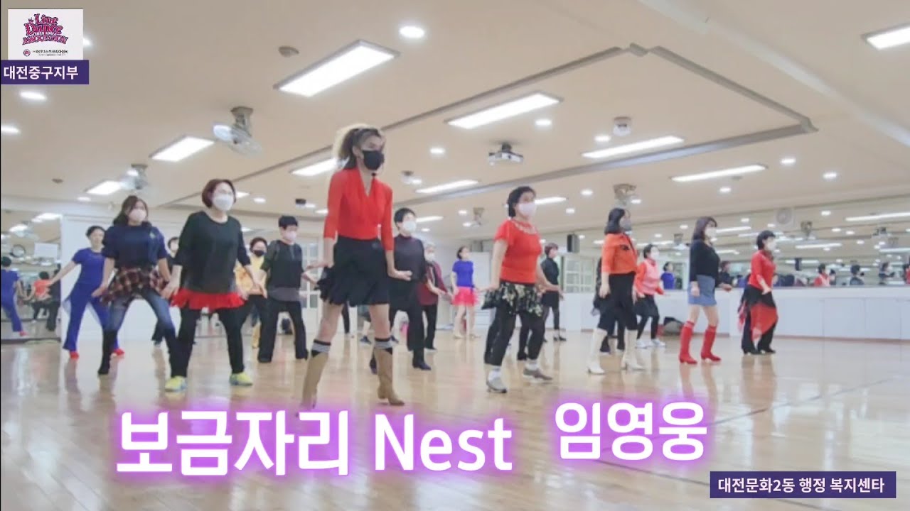 Nest 임영웅의 보금자리 💜초급트로트댄스 /시니어라인댄스/문화2동 주민센타 수업영상