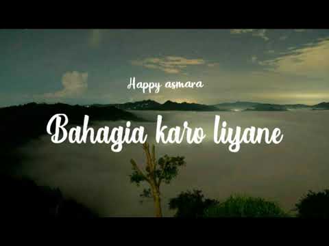 Happy Asmara - Bahagia Karo Liyane (Lirik)