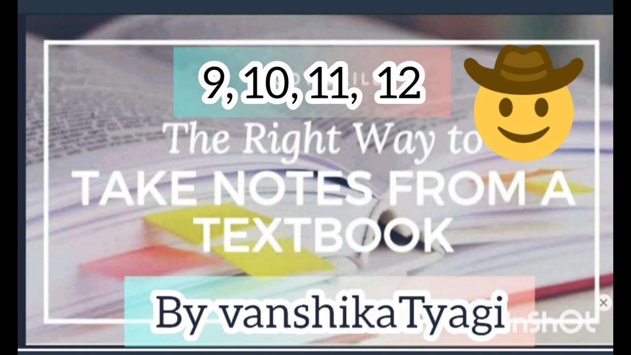 Notes making techniques for class 9,10,11,12 - YouTube