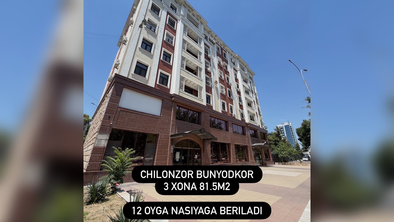 3 xona / Yangi Remont Chilonzor tumani