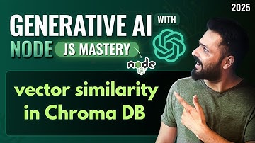 Generative AI with Node JS in Hindi #32 | Vector Similarity Search in Chroma DB with Node.js