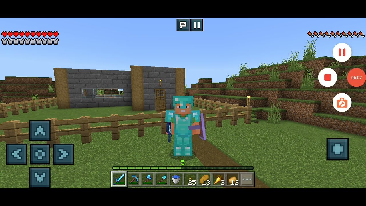 MINECRAFT SURVIVAL SERIES EPISODE-6. I ENCHANTED MY ARMOUR - YouTube