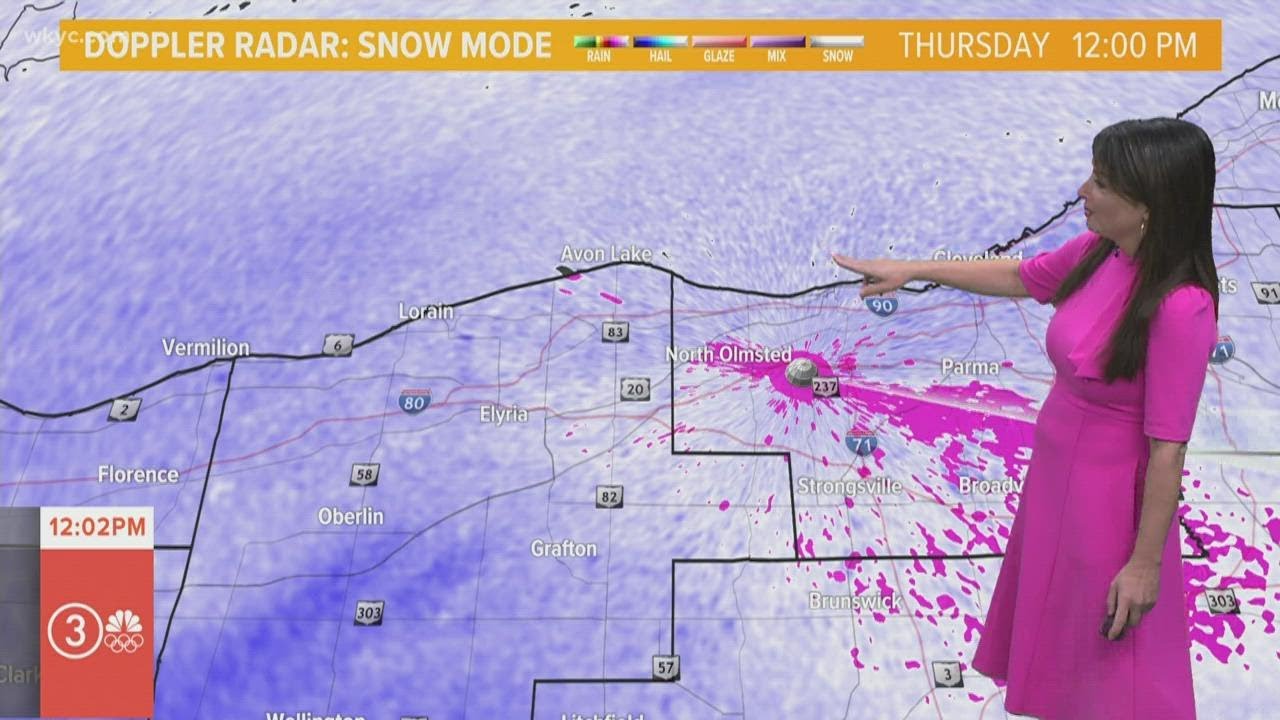 LIVE WEATHER UPDATES: First and heaviest round of snow ...