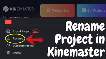 Kinemaster Tips And Tricks | Rename Project | Tip No. 6 | Kinemaster Video Editing | App Boss