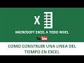 Linea del Tiempo en Excel | Cálculo del tiempo en Excel