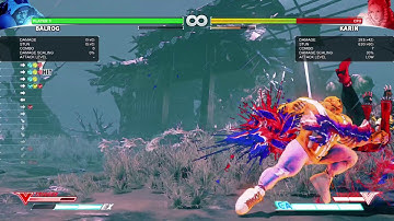 Balrog ex-dash punch V-Trigger combo
