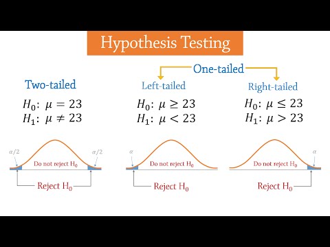 Video: Hvornår skal man lave hypotesetestning?
