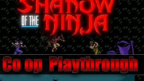 Shadow of the Ninja Co op NES Nintendo 2 Player Playthrough Longplay Co op
