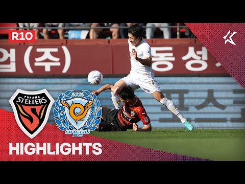 Pohang Daegu Goals And Highlights