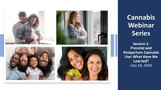 Cannabis Use During Pregnancy and While Breastfeeding: What Have We Learned? (audio description)
