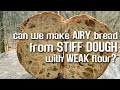 OPEN CRUMB from STIFF DOUGH with WEAK FLOUR? | by JoyRideCoffee