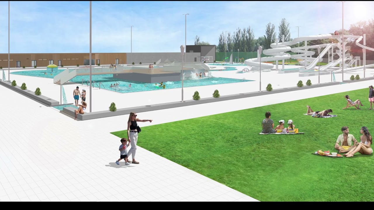 Rewitalizacja Kąpieliska Miejskiego w Elblągu - wizualizacja