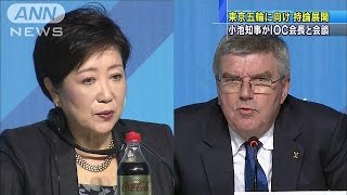 小池知事がIOC会長と会談　東京五輪に向け持論展開(16/08/21)