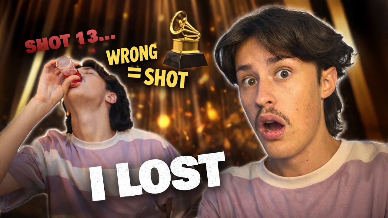 I Took a Shot for Every Wrong Grammy Prediction… (i got drunk)