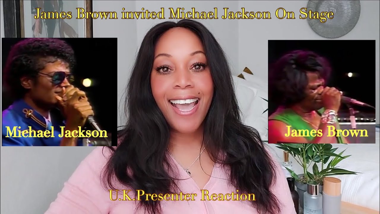 James Brown & Michael Jackson in the Audience - U.K.Presenter Reaction