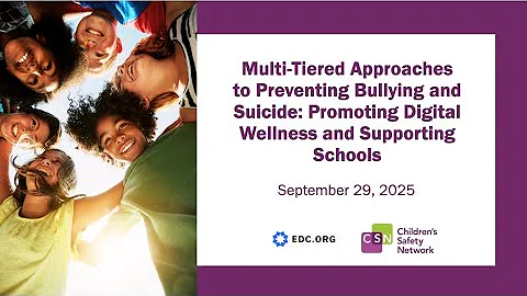 Multi-Tiered Approaches to Preventing Bullying and Suicide