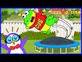 Learning about Gravity with Gus The Gummy Gator! Science Videos For Kids