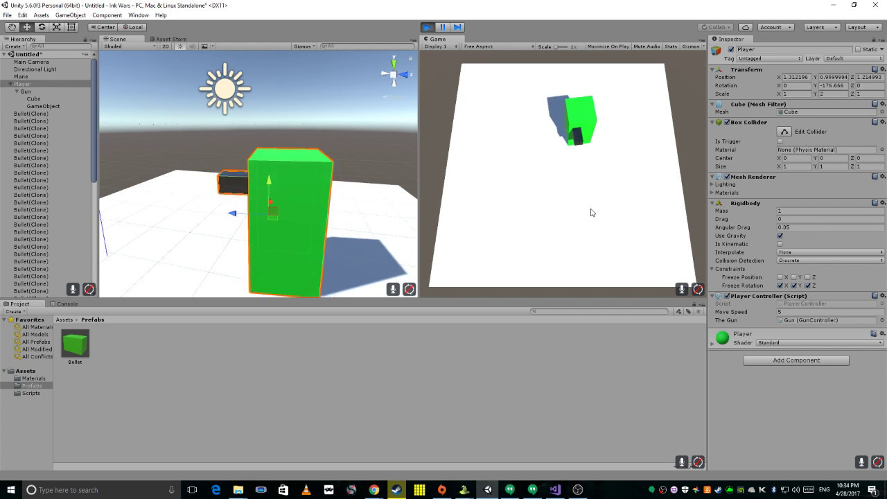 Playing with Unity YouTube