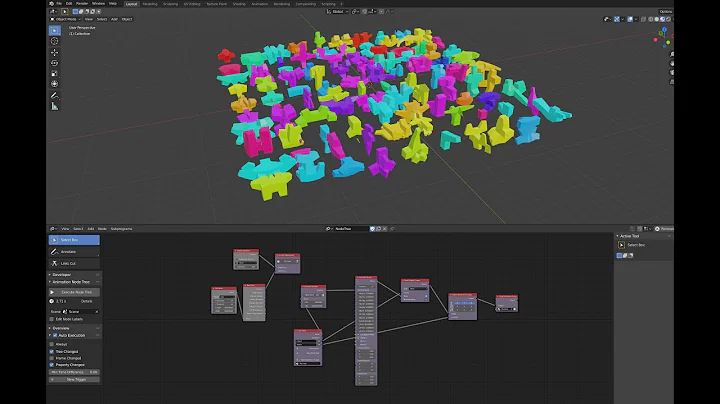 Master Object Creation with Shape Generator and Animation Nodes