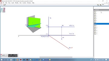 F 29 Interseção de planos passante vertical