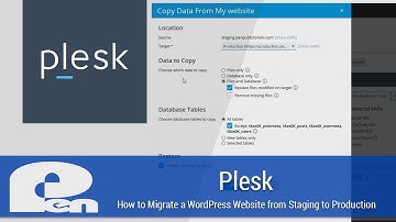 How to Migrate a WordPress Website from Staging to Production using the WordPress Toolkit - Plesk