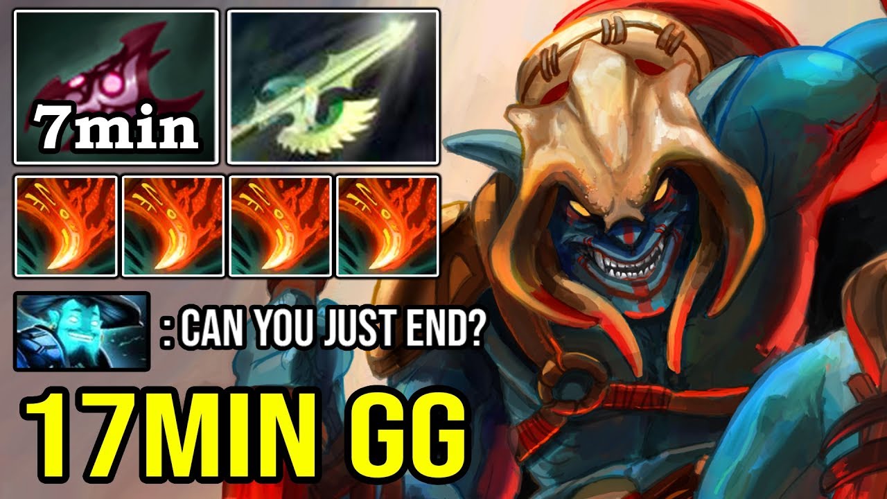 Cancer Huskar Mid Is Back In 7 23 Crazy Buff 7min Armlet 17min Gg